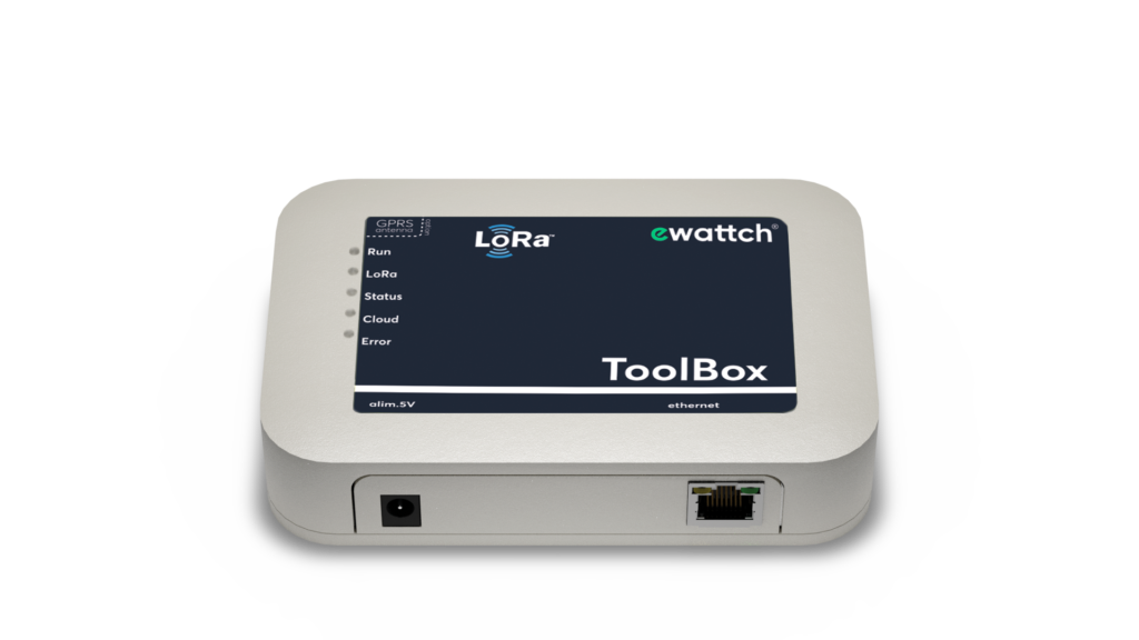Passerelle LoRa - Concentrateur de données LoRa - Toolbox Ewattch - concentration données capteurs